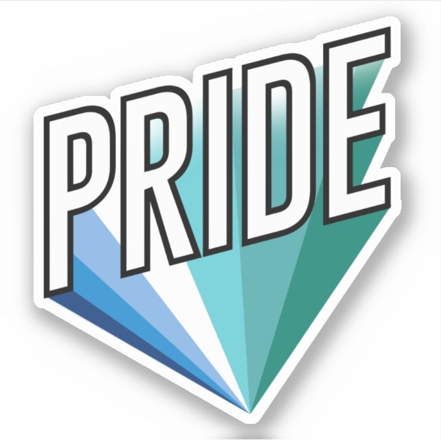 Adesivo Orgulho Gay Masculino Explode (Frente)