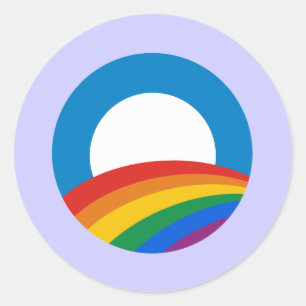 Adesivo Orgulho gay Obama