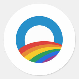 Adesivo Orgulho gay Obama