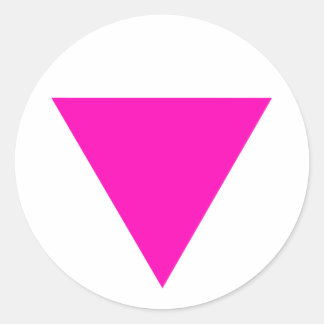 Adesivo orgulho gay "PINK TRIANGLE"