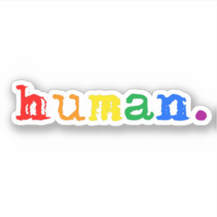 Adesivo Orgulho Humano