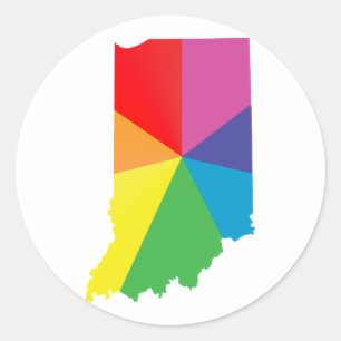 Adesivo orgulho indiana.