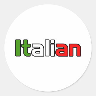 Adesivo Orgulho italiano