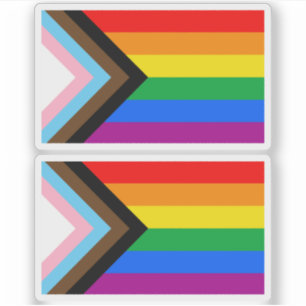 Adesivo ORGULHO LGBT (Orgulho do Progresso)