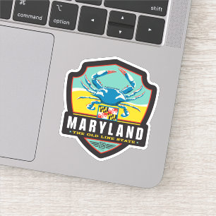 Adesivo Orgulho Maryland do estado