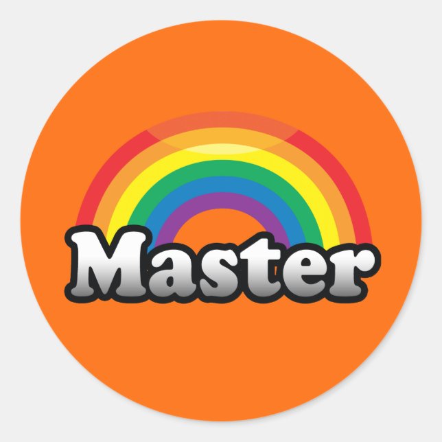 ADESIVO ORGULHO MESTRE (Frente)