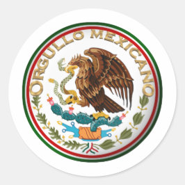 Adesivo Orgulho Mexicano (Águia da Bandeira Mexicana)