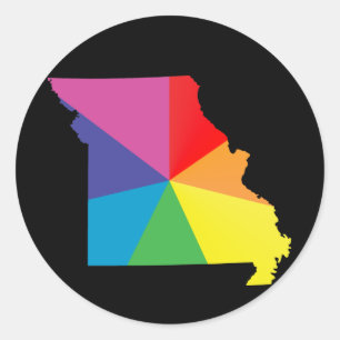 Adesivo orgulho missouri.