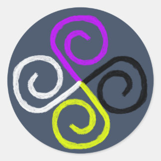 Adesivo Orgulho não binário