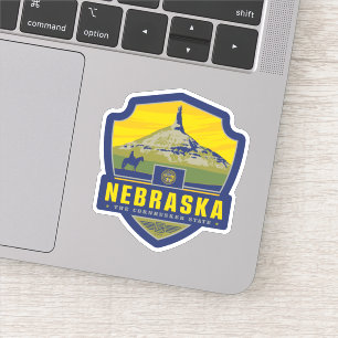 Adesivo Orgulho   Nebraska do estado