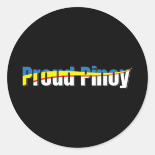 Adesivo Orgulho Pinoy - Bandeira das Filipinas