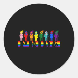 Adesivo Orgulho Por Todos Os Meses De Orgulho Pelo Amor Do
