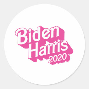 Adesivo Orgulho Rosa Biden Harris 2020