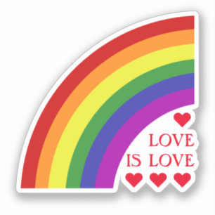 Adesivo Orgulho Sinalizador Rainbow