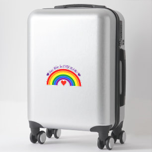 Adesivo Orgulho Sinalizador Rainbow