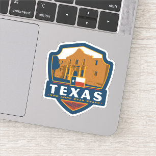 Adesivo Orgulho Texas do estado