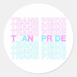 Adesivo Orgulho Transgênero