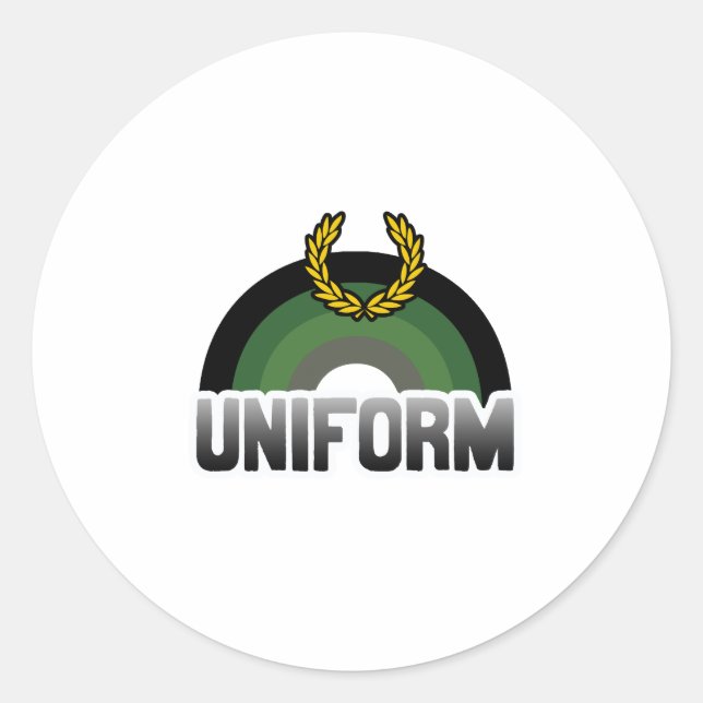 Adesivo Orgulho Uniforme (Frente)