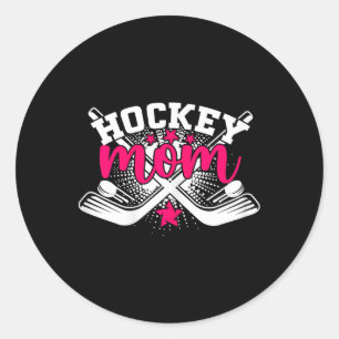 Adesivo Orgulhosa Mãe de Hockey Esportes de Inverno Mãe de