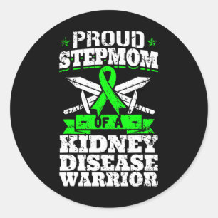 Adesivo Orgulhosa Mãe De Um Guerreiro Da Doença Renal Aw R