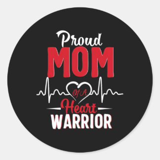 Adesivo Orgulhosa Mãe De Uma Consciência Chd Do Guerreiro