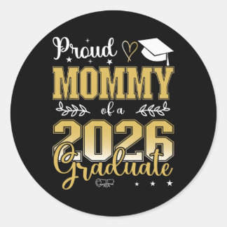 Adesivo Orgulhosa Mamãe De Um Graduando Da Turma De 2026 P