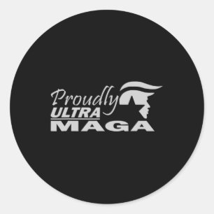 Adesivo Orgulhosa Ultra Maga Trump Anti Joe Biden Ultra Ma