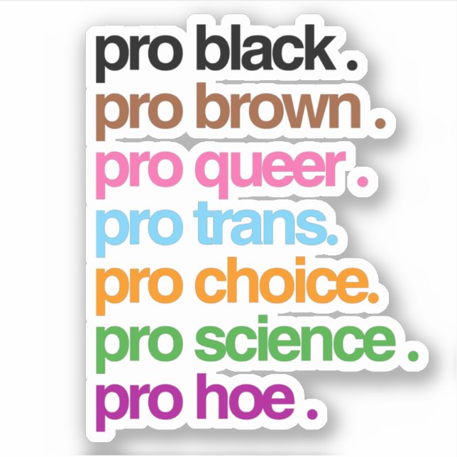Adesivo Orgulhosamente Preto Orgulhosamente Marrom Orgulho (Frente)