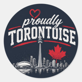 Adesivo Orgulhosamente Torontoise Toronto Pride