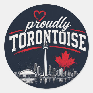Adesivo Orgulhosamente Torontoise Toronto Pride