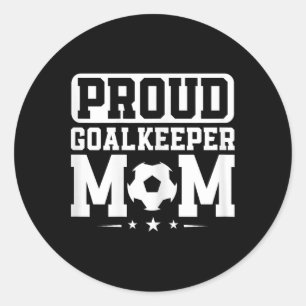 Adesivo Orgulhoso goleiro Mãe Futebol Goalie Mama Mãe Da