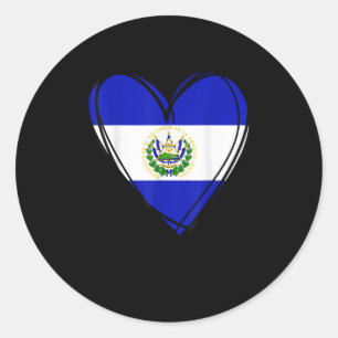 Adesivo Orgulhoso Menino Salvadorenho Meu Olá Bandeira de