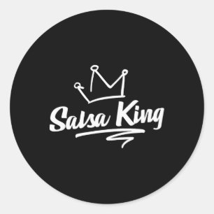 Adesivo Orgulhoso Salsa Dance King Gift Para Salsa Lover M