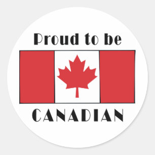 Adesivo Orgulhoso ser canadense