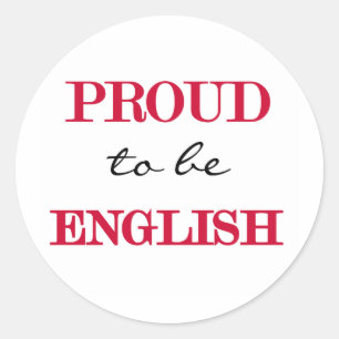 Adesivo Orgulhoso ser inglês