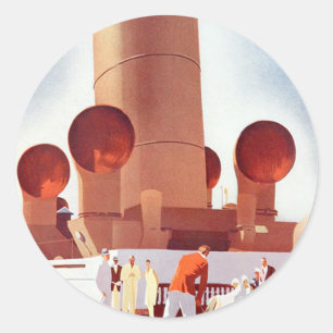 Adesivo Orient Cruises Big Funnel