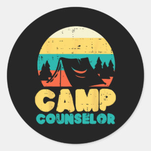 Adesivo Orientador de Acampamento Diretor de Acampamento A
