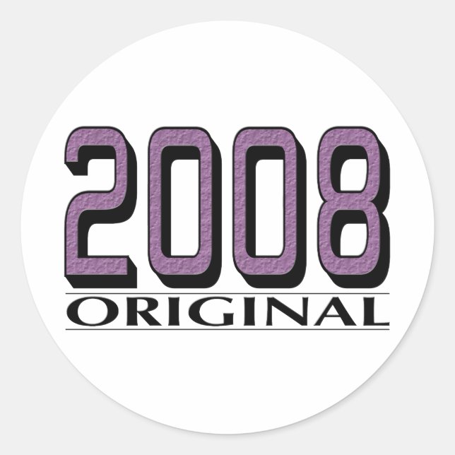 Adesivo Original 2008 (Frente)