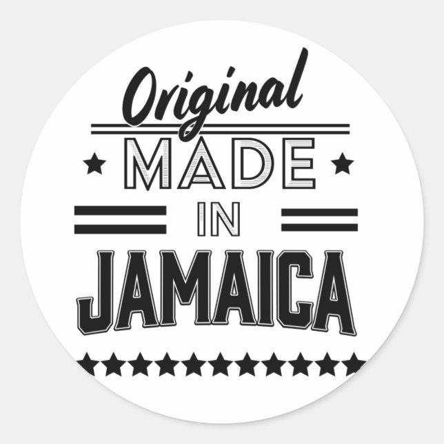 Adesivo Original feito na Jamaica (Frente)