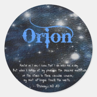 Adesivo Orion Sticker