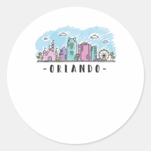 Adesivo Orlando Skyline