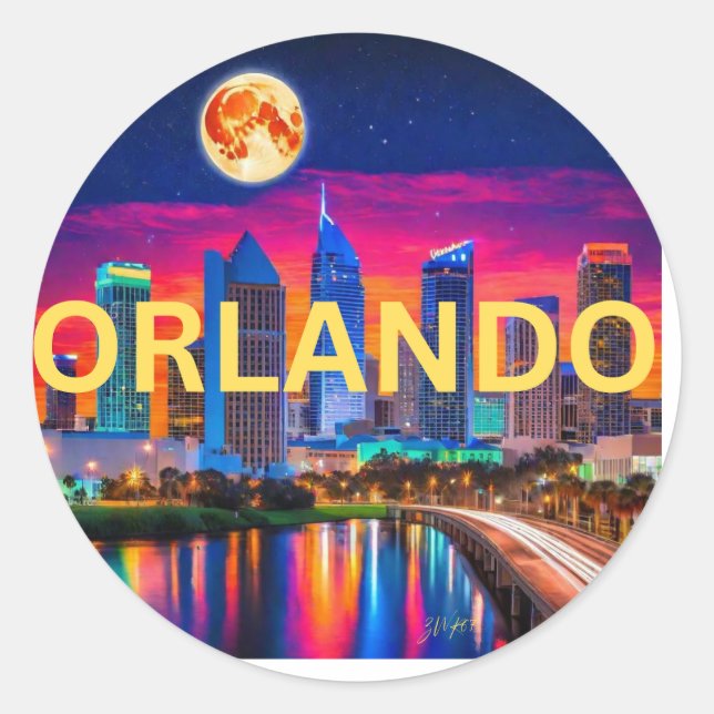 Adesivo Orlando Sticker (Frente)