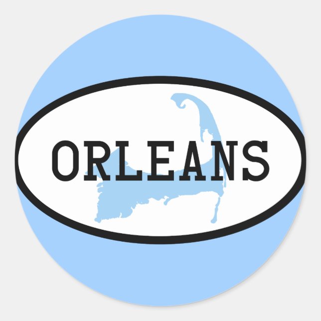 Adesivo Orleans, MÃE Cape Cod Sticker (Frente)
