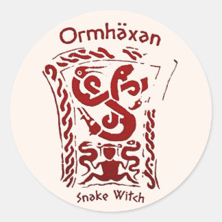Adesivo Ormhäxan Cobra Witch Rune