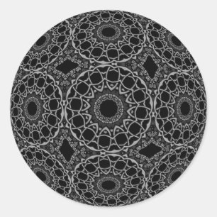 Adesivo Ornamentado da perfeição do peltre