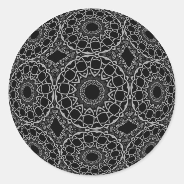 Adesivo Ornamentado de Perfeição de Portador (Frente)