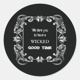 Adesivo Ornamentado Fronteira Negra