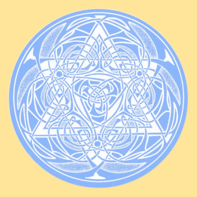 Adesivo Ornamentado Star de David (Criador carregado)