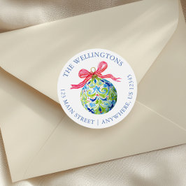 Adesivo Ornamentos de Balas de Pré-Papoila de Natal