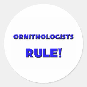 Adesivo Ornitólogos Regra!